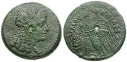 Ancient Coins - Ptolemaic Kings of Egypt. Ptolemy VI Philometor (180-145 BC) Æ27 / Demeter