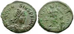 Ancient Coins - Theodosius I (AD 379-395) Æ4 / Victory