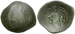 Ancient Coins - *Sear 2003* Byzantine Empire. Isaac II Angelus (AD 1185-1195) Æ Aspron Trachy