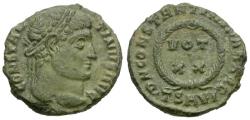 Ancient Coins - Constantine I the Great (AD 310-337) Æ3 / Votive