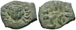 Ancient Coins - *Sear 1103* Byzantine Empire. Constans II (AD 641-668) Æ Follis