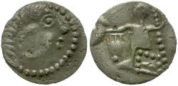 Ancient Coins - Lower Danube. Uncertain tribe. Imitating Alexander III the Great - Philip III of Macedon (336-315 BC) AR Drachm