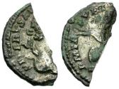 Ancient Coins - Septimius Severus (AD 193-211) AR Denarius / Victory