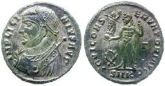 Ancient Coins - Licinius I (AD 308-324) Silvered &#198;3 / Jupiter