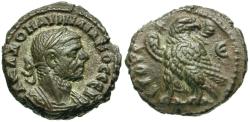 Ancient Coins - Aurelian (AD 270-275). Egypt. Alexandria Billon Tetradrachm / Eagle