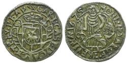 World Coins - German States. Trier. Karl Kaspar von der Leyen, Archbishop of Trier (1652�1676) AR 4 Pfennig