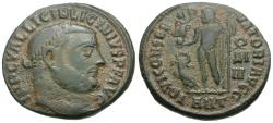 Ancient Coins - Licinius I (AD 308-324) Æ3 / Jupiter