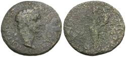Ancient Coins - Domitian (AD 81-96). Thrace. Perinthus Æ35 / Homonoia-Concordia