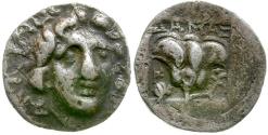 Ancient Coins - Islands off Caria. Rhodos. Rhodes. Damas, magistrate. Plinthophoric AR Hemidrachm