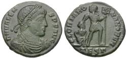 Ancient Coins - Valens (AD 364-378) Æ3 / Emperor
