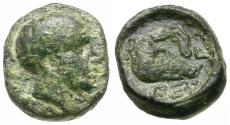 Ancient Coins - Mysia. Pergamon Æ9 / Slug