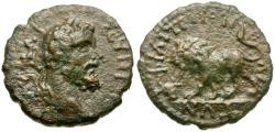 Ancient Coins - Septimius Severus (AD 193-211). Thrace. Philippopolis &#198;18 / Lion