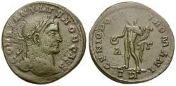 Ancient Coins - Constantius I, as Caesar (AD 293-305) Æ Follis / Genius