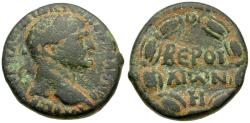 Ancient Coins - Trajan (AD 98-117). Cyrrhestica. Beroia Æ23 / Ethnic in Wreath