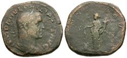 Ancient Coins - Philip I (AD 244-249) Æ Sestertius / Annona