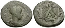 Ancient Coins - Gordian III (AD 238-244). Seleucis and Pieria. Antioch AR Tetradrachm / Eagle and Ram
