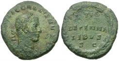 Ancient Coins - Gallienus, joint reign (AD 253-260) Æ Sestertius / Votive