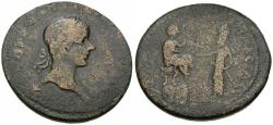 Ancient Coins - Gordian III (AD 238-244) with King Abgar X. Mesopotamia. Edessa Æ32