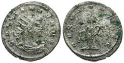 Ancient Coins - Gallienus, sole reign (AD 260-268) AR Antoninianus / Aequitas