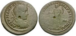 Ancient Coins - Severus Alexander (AD 222-235). Moesia Inferior. Marcianopolis. Umbrius Terebentinus, consular legate Æ26 / Hera