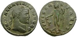 Ancient Coins - Maximinus II Daia, as Caesar (AD 305-309) Æ Follis / Genius