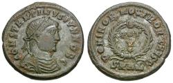 Ancient Coins - Constantine II, as Caesar (AD 316-337) Æ3 / Votive