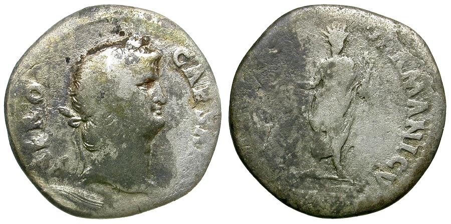 Nero (AD 54-68) AR Denarius / Nero | Roman Imperial Coins