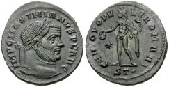 Ancient Coins - Maximian (AD 286-305) Æ Follis / Genius