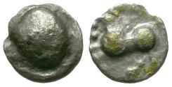 Ancient Coins - Celtic Tribes. Alps and Eastern Europe. Noricum AR Obol / Horse