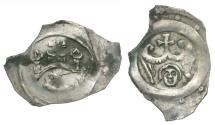 World Coins - Holy Roman Empire. Austria. Leopold VI (1198-1230) AR Pfennig