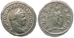 Ancient Coins - Caracalla (AD 198-217) AR Denarius / Venus