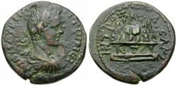 Ancient Coins - Caracalla, as Caesar (AD 196-198). Cappadocia. Caesarea Æ28 / Jacob Hirsch (1874-1955) Provenance