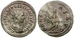 Ancient Coins - Diocletian (AD 284-305) Æ Silvered Antoninianus / Felicitas