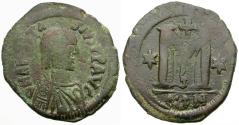 Ancient Coins - *Sear 19* Byzantine Empire. Anastasius (AD 491-518) Æ 33mm Follis
