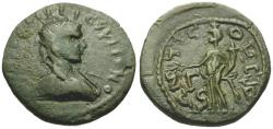 Ancient Coins - Gallienus (AD 253-268). Pisidia. Antioch Æ24 / Tyche
