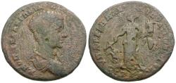 Ancient Coins - Diadumenian, Caesar (AD 217-218). Moesia Inferior. Nicopolis ad Istrum Æ27 / Tyche