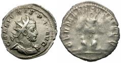 Ancient Coins - Gallienus, joint reign (AD 253-260) AR Antoninianus / German Victory