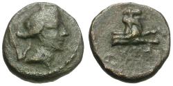 Ancient Coins - Pisidia. Kremna Æ12 / Lion