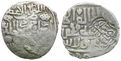 World Coins - Islamic. Timurid AR Tanka / Counterstamp