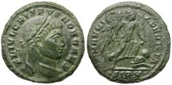 Ancient Coins - Crispus, Caesar (AD 317-326) Æ Follis / Alamannia