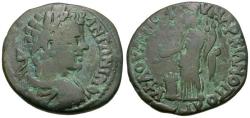 Ancient Coins - Caracalla (AD 198-217). Thrace. Marcianopolis Æ26 / Concordia