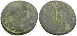 Ancient Coins - Geta, as Caesar (AD 198-209). Mysia. Germe &#198;30 / Apollo