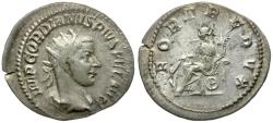 Ancient Coins - Gordian III (AD 238-244) AR Antoninianus / Fortuna