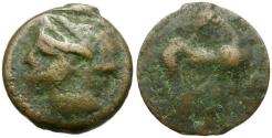 Ancient Coins - Carthage. Zeugitania Æ20 / Horse