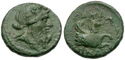 Ancient Coins - Mysia. Lampsakos Æ21 / Priapos