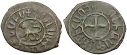 World Coins - Kings of Cilician Armenia. Levon II (1270-1289) Æ Kardez / Lion