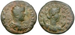 Ancient Coins - Valerian I (AD 253-260). Cilicia. Anazarbus Æ21 / Selene or Artemis