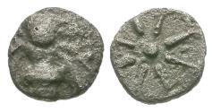 Ancient Coins - Ionia. Ephesos AR Hemiobol / Bee & Star