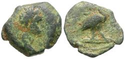 Ancient Coins - Trajan (AD 98-117). Egypt. Alexandria Æ Dichalkon / Ibis