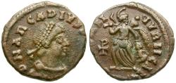 Ancient Coins - Arcadius (AD 383-408) Æ4 / Victory